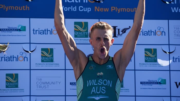 Declan Wilson New Plymouth ITU Triathlon World Cup