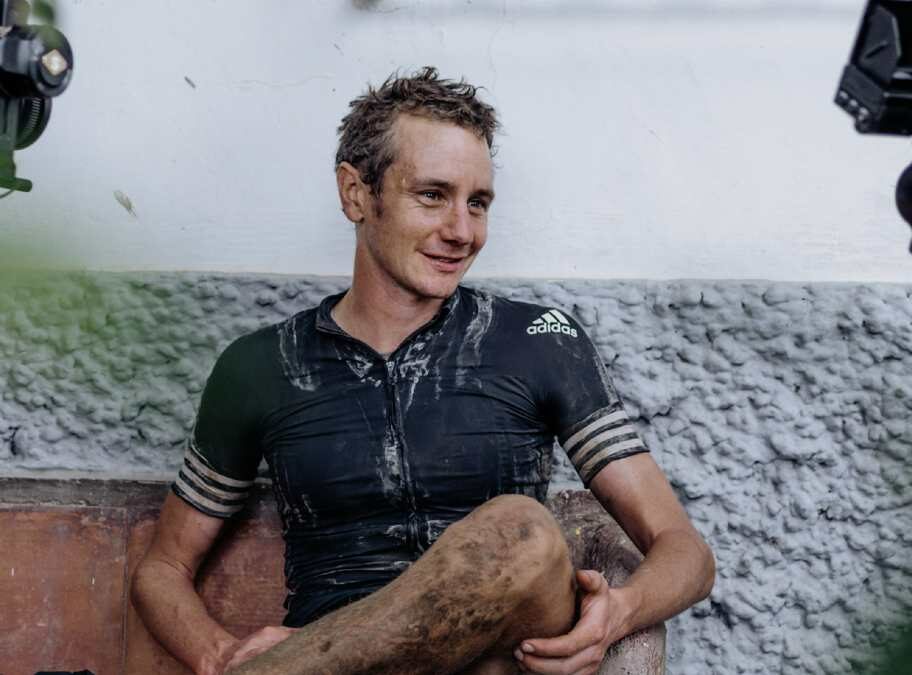 Alistair Brownlee Badlands 2021 Finish