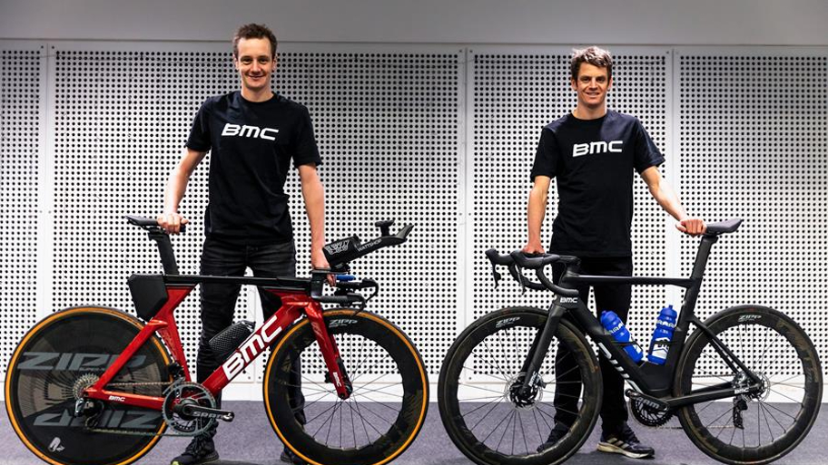 Alistair Brownlee Jonny Brownlee BMC 2022 (Photo credit: BMC)