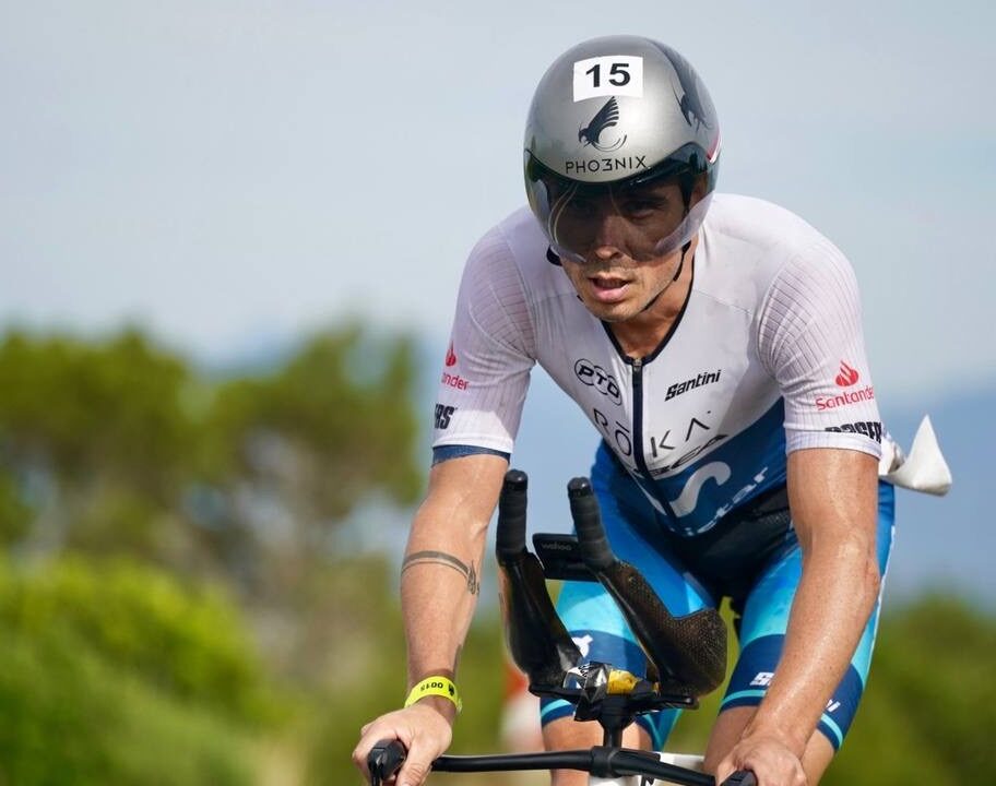 Javier Gomez IRONMAN 70.3 Mossel Bay 2023 bike