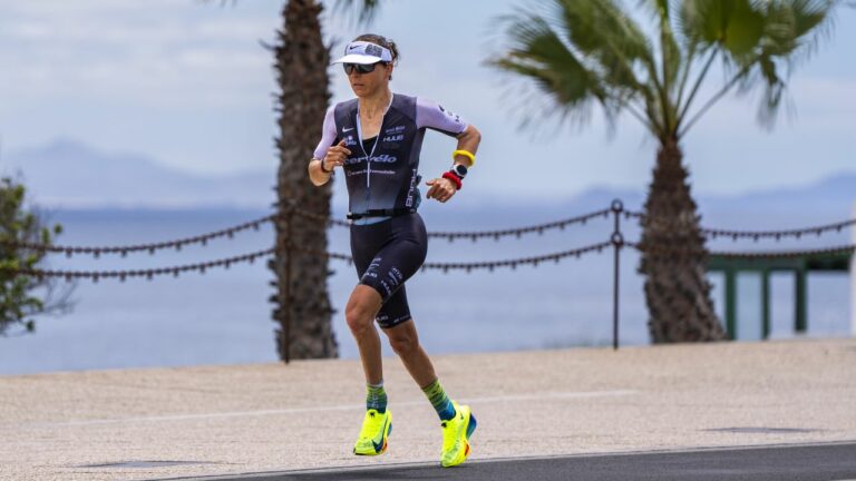 IRONMAN Lanzarote 2024 - Anne Haug on run course