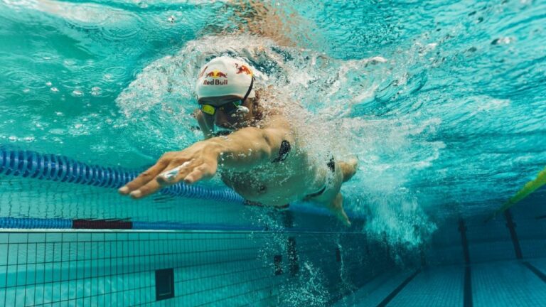 Kristian Blummenfelt pool swim training