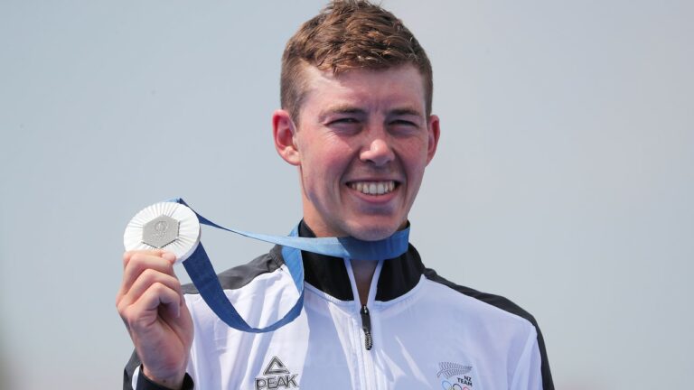 Hayden Wilde Paris 2024 Olympic Games medal