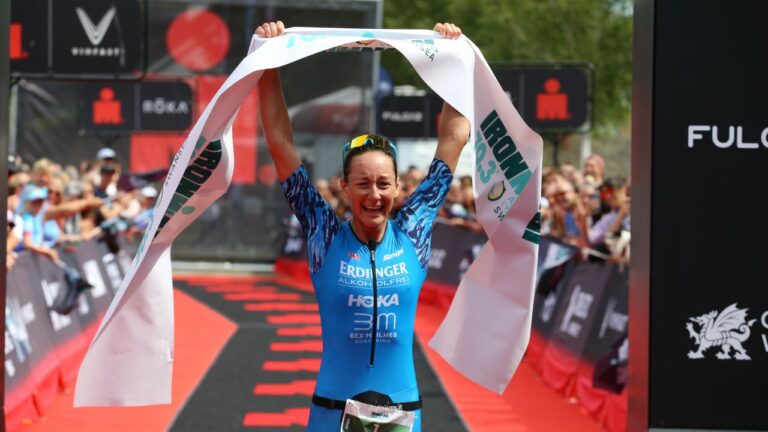 IRONMAN 70.3 Swansea 2024 - Nikki Bartlett wins