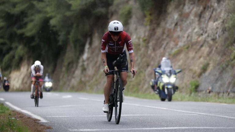 Kat Matthews at the 2024 IRONMAN World Championship Nice 2024