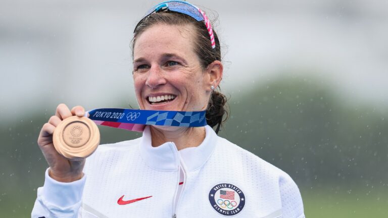 Katie Zaferes Olympic Games Triathlon Tokyo 2021 Bronze Medal US Triathlon