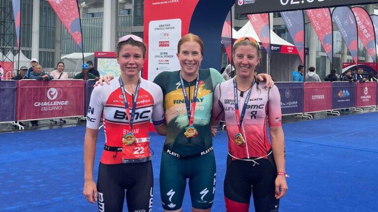 Paula Findlay Lucy Byram Julie Derron Challenge Beijing 2024