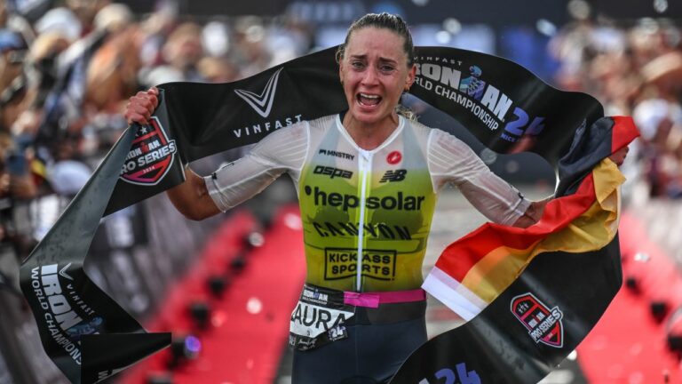 Laura Philipp wins the 2024 IRONMAN World Championship in Nice, France