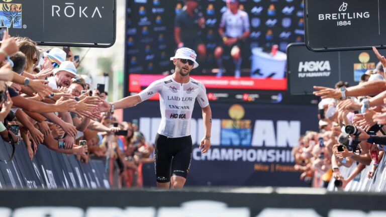 Sam Laidlow IRONMAN World Championship Nice 2025 run